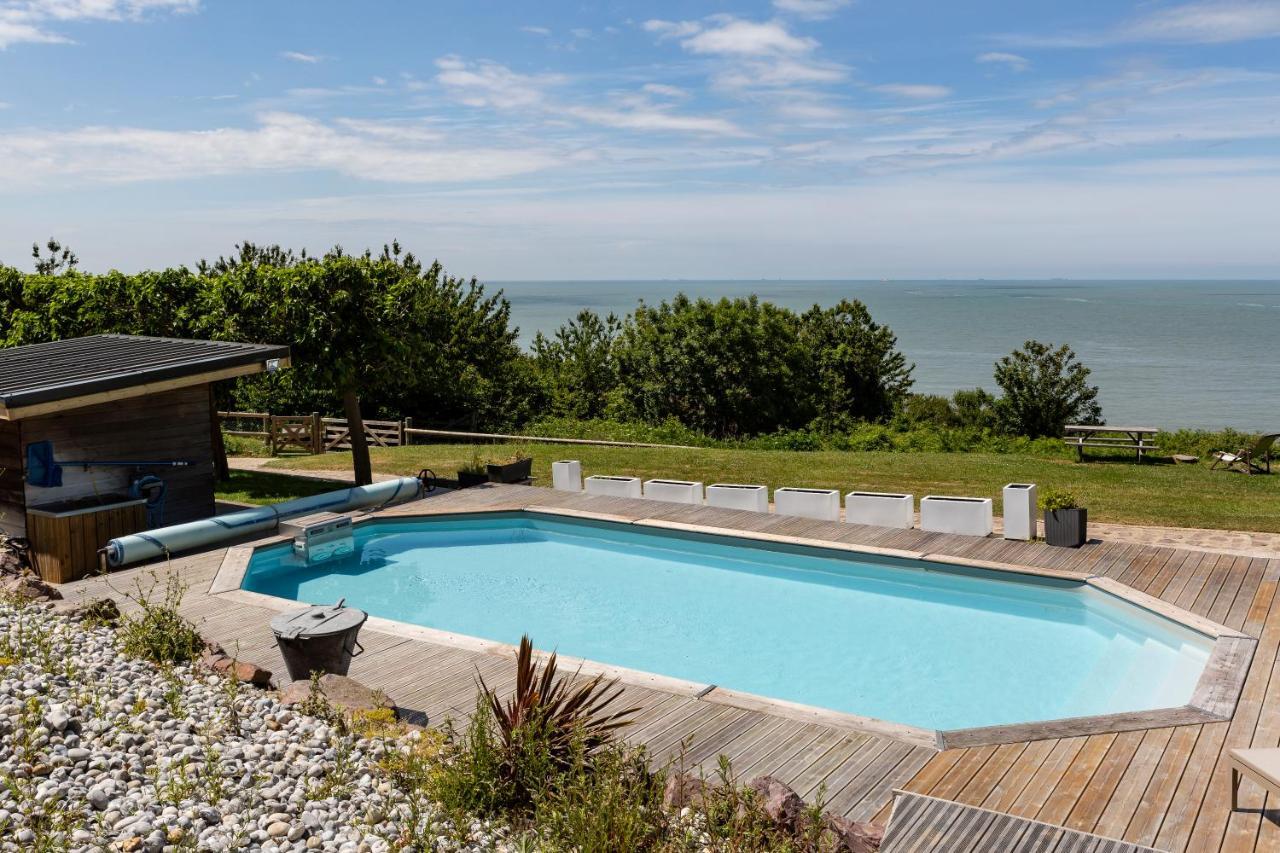 Bed and Breakfast Domaine du Grand Bec Villerville Exterior foto