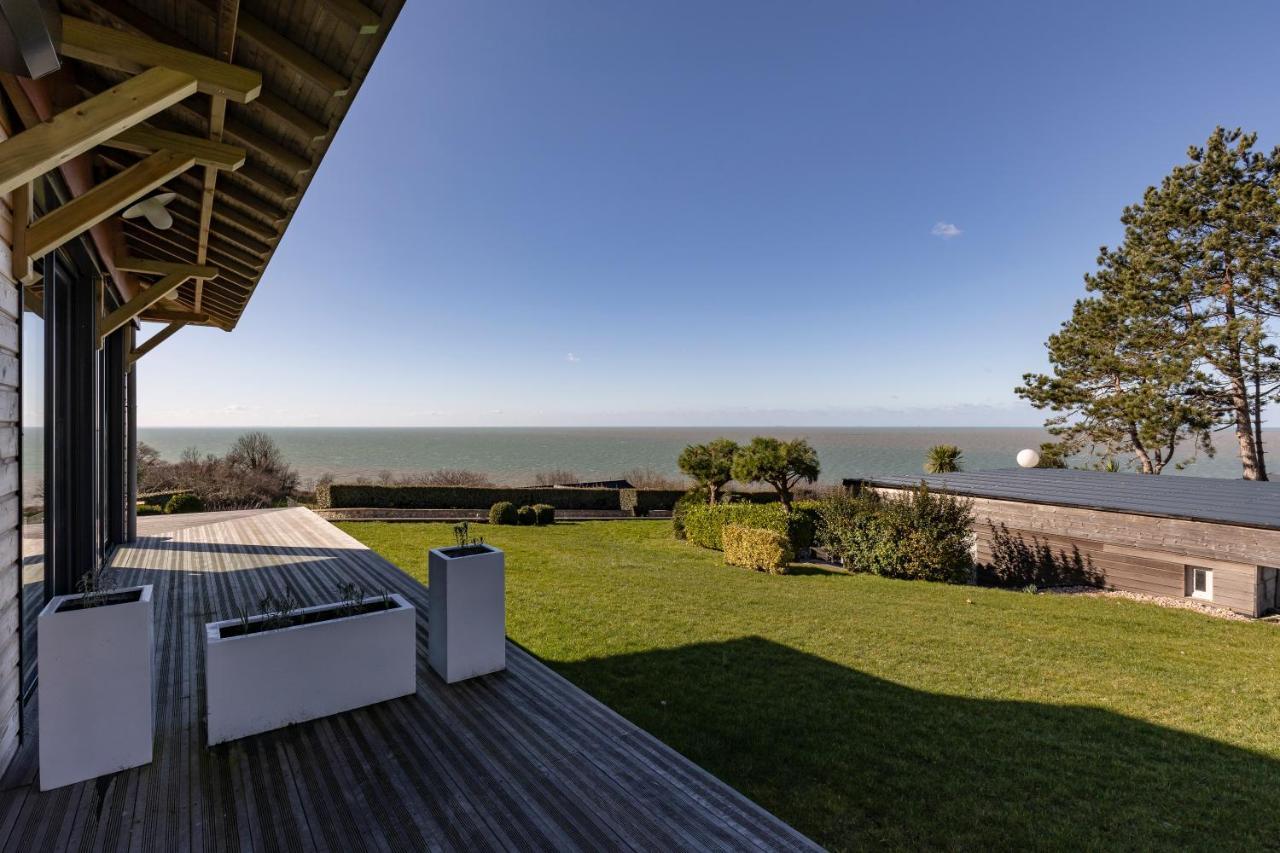 Bed and Breakfast Domaine du Grand Bec Villerville Exterior foto