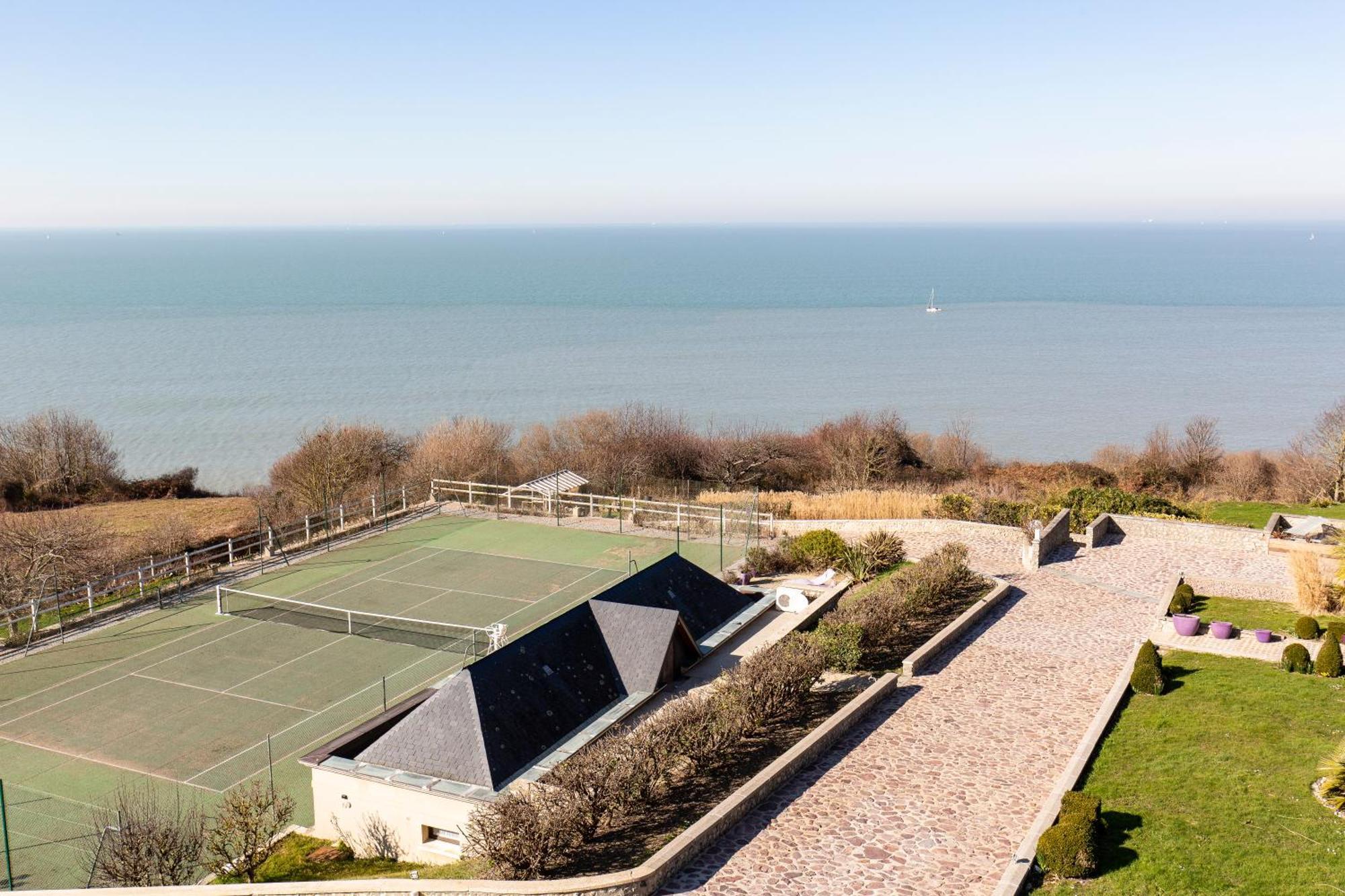 Bed and Breakfast Domaine du Grand Bec Villerville Exterior foto