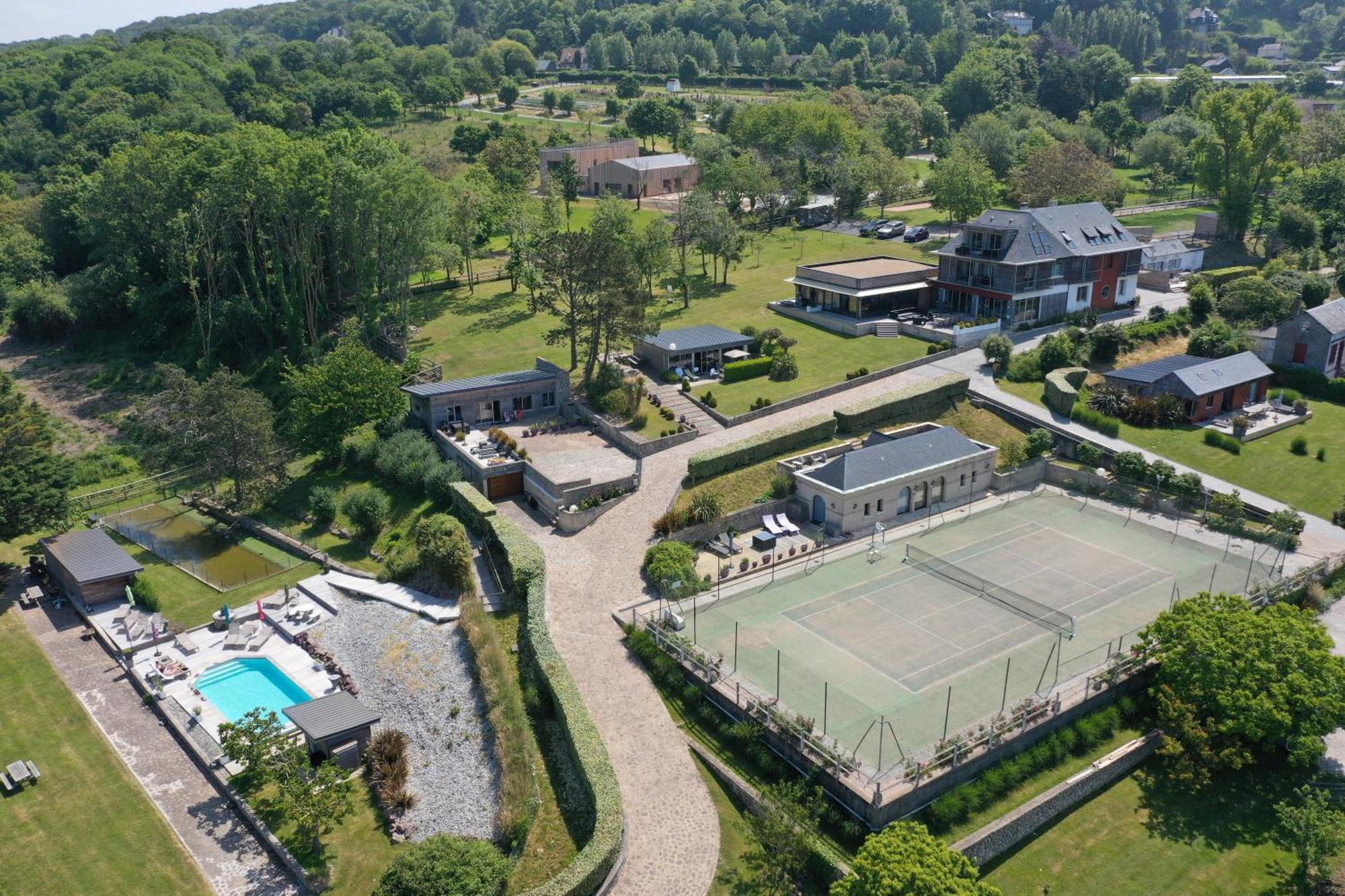 Bed and Breakfast Domaine du Grand Bec Villerville Exterior foto