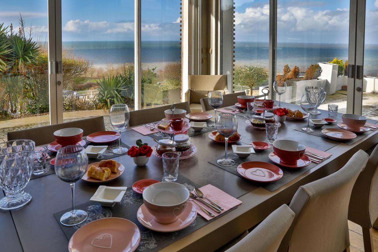 Bed and Breakfast Domaine du Grand Bec Villerville Exterior foto